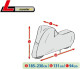 Тент на скутер Kegel Mobile Garage Motorcycle 5-4162-248-3020 серый