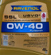 Моторное масло Ravenol SSL 0W-40 4 л на Toyota Prius
