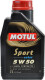 Моторна олива Motul Sport 5W-50 1 л на Subaru Trezia