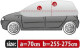 Автомобильный тент Kegel 5-4530-246-3020 серый