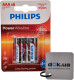 Батарейка Philips Alkaline Power LR03P6BP10 AAA (мизинчиковая) 1,5 V 6 шт