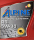 Моторное масло Alpine RSi 5W-30 4 л на Chevrolet Orlando