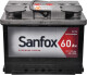 Аккумулятор Sanfox 6 CT-60-L Overwork Defend AKBLU1025
