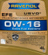 Моторное масло Ravenol EFE 0W-16 4 л на Lancia Delta