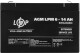 Акумулятор для ДБЖ LogicPower LP4160 6 V 14 Аг