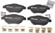 P 61 103 Brembo Гальмівні колодки