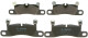 0986494977 Bosch Гальмівні колодки