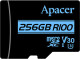 Карта памяти Apacer microSDXC 256 ГБ с SD-адаптером