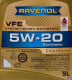 Моторна олива Ravenol VFE 5W-20 5 л на Chevrolet Cruze