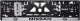 Рамка номерного знака Vitol 18352 цвет черный на Nissan пластик