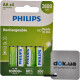 Аккумуляторная батарейка Philips Rechargeable R6B4B260/10 2600 mAh 4 шт