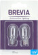 Автолампа Brevia W16W W2,1x9,5d 16 W прозрачная 12333B2