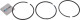 Комплект поршневых колец Kolbenschmidt 800017110000 для Mercedes 190