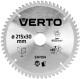 Круг отрезной Verto 61H194 215 мм