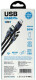 Кабель 3 в 1 Remzona USB - Apple Lightning - type-C - Micro USB 6924436491420 1,2 м