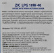 Масло ZIC X5 LPG 10W-40 1 л на Porsche Cayenne
