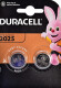 Батарейка Duracell 6409618 CR2025 3 V 2 шт