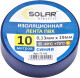 Ізоляційна стрічка Solar it110 синя ПВХ 15 мм х 10 м