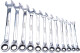 Набор ключей комбинированных трещоточных Molder MT59112 7-19 мм 12 шт