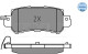 Тормозные колодки Meyle 0252554014 для Mazda CX-5