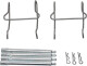 1 987 474 223 Bosch Комплектующие дисковых тормозных колодок