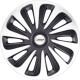 Комплект колпаков на колеса Michelin Caliber цвет серебристый + черный R14