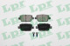 7960 LPR Тормозные колодки