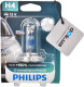 Автолампа Philips X-tremeVision Pro150 H4 P43t-38 55 W 60 W прозрачно-голубая 12342XVPB1