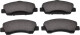 0986494713 Bosch Гальмівні колодки