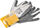 Перчатки рабочие Sigma трикотажные с нитриловым покрытием серые, XL 10