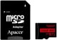 Карта пам’яті Apacer microSDXC 256 ГБ з SD-адаптером AP256GMCSX10UB-R