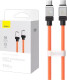 Кабель Baseus CoolPlay CAKW000207 type-C - type-C 1 м