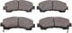 37943 A.B.S. Тормозные колодки для Isuzu D-Max
