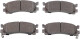 PP-305AF Japanparts Гальмівні колодки