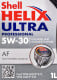 Моторна олива Shell Hellix Ultra Professional AF 5W-30 1 л на Toyota Yaris