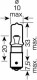 Автолампа Osram Original H21W BAY9s 2 W прозрачная 64138