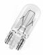 Автолампа Osram W5W W2,1x9,5d 7 W прозрачная 2845tsp