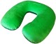 Подушка-подголовник Coverbag Memory foam зеленый без логотипа 482