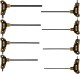 Набор ключей шестигранных Vorel 56649 2,5-10 мм 8 шт
