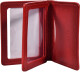Обложка для прав и техпаспорта Grande Pelle 221660 без логотипа авто цвет красный