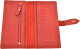 Портмоне-органайзер Grande Pelle 11470 без логотипа авто колір червоний