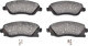 B110577 Denckermann Тормозные колодки