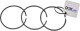 Комплект поршневых колец Goetze 08-786600-00