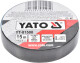 Ізоляційна стрічка Yato YT-81500 чорна на тканинній основі 19 мм x 15 м