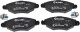 P 61 063 Brembo Тормозные колодки