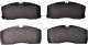 382636BG Fitshi Гальмівні колодки для Geely CK