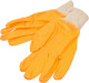 Перчатки рабочие MasterTool хб с нитриловым покрытием оранжевые
