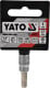 Торцева голова з битою Yato YT-04373 H 6 1/4"