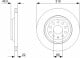 Гальмівний диск Bosch 0 986 479 303