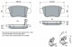 0 986 424 798 Bosch Гальмівні колодки